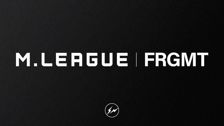 🆕「Mリーグ」と藤原ヒロシ氏主宰「fragment」による コラボレーション「M.LEAGUE | FRGMT」の第3弾アイテム販売中!